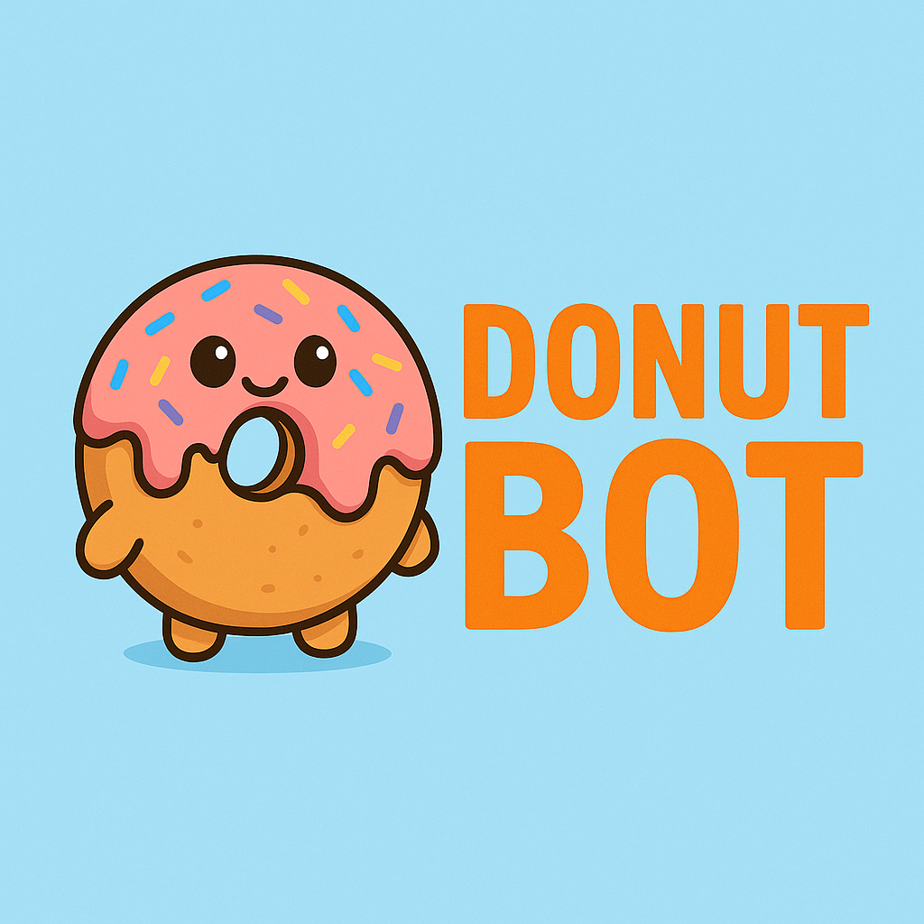 Donut Bot Logo